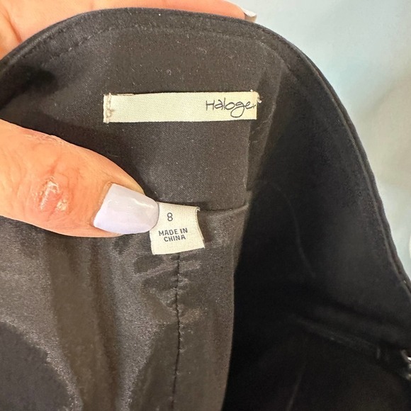 HALOGEN Black Pencil Skirt Size 8 - Picture 5 of 6
